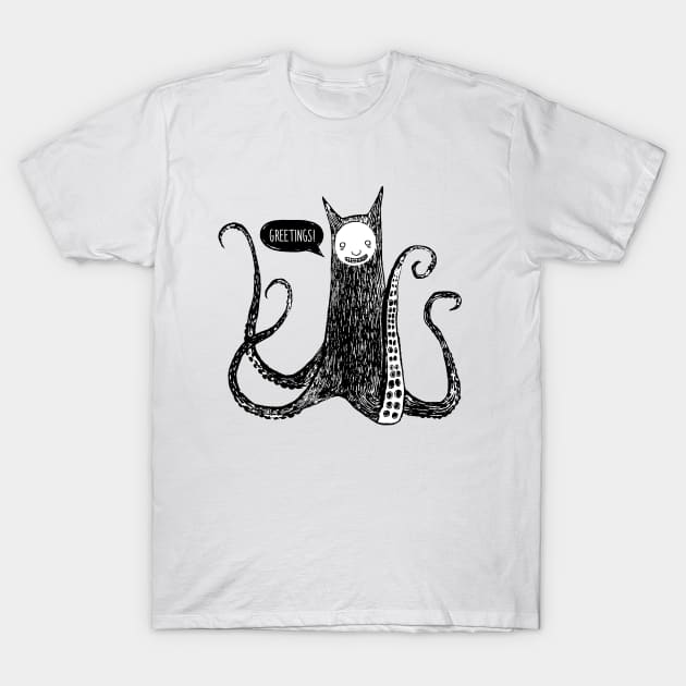 Cat kraken shirt sale